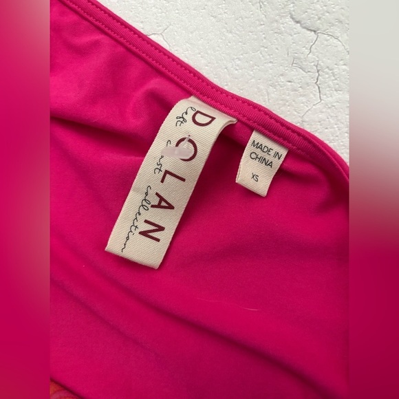 Dolan Long-sleeve One Shoulder Top - Picture 3 of 3